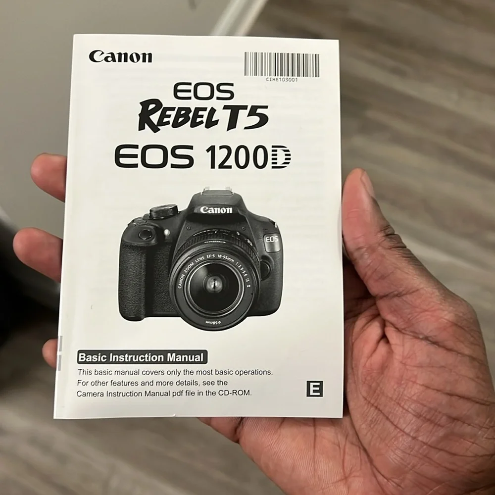 Canon EOS Rebel T5 EOS 1200D